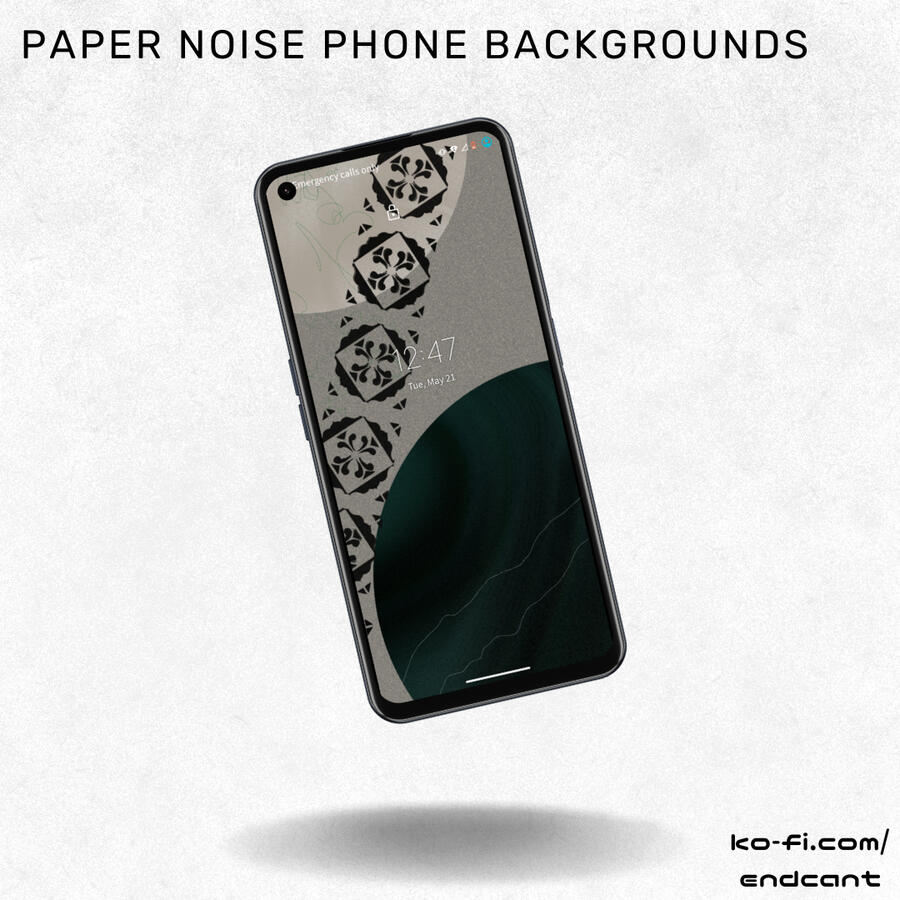 "paper noise phone backgrounds" thumbnail linking to the endcant monthly memberships page